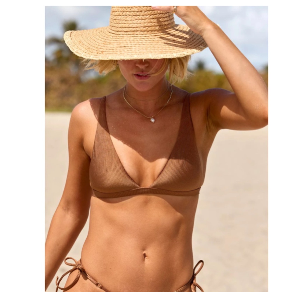 Aerie Brown Bikini Set
